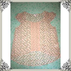 Bongo large but more petite spring shirt